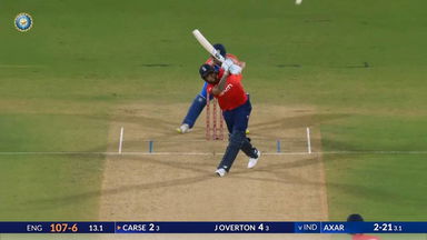 IND vs ENG 2025, 2nd T20I: Brydon Carse Six