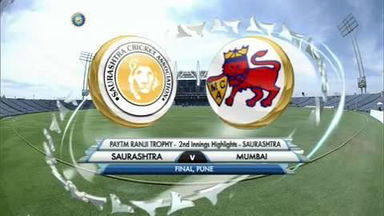 Ranji Trophy 2015-16: Saurashtra vs Mumbai - Saurashtra 2nd Innings Highlights