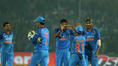 IND vs NZ 2017, 3rd ODI: Fall of wickets