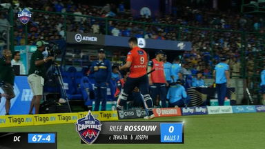 M07: DC vs GT – Rilee Rossouw Wicket