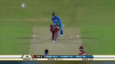 4TH ODI: IND vs WI – Andre Russell Six