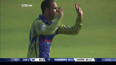 M12: COB vs BT –  Dilshan Munaweera Wicket