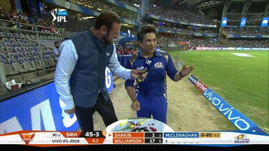 M23: MI vs SRH – Happy Birthday Sachin