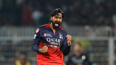 Krunal Pandya leads RCB's charge with 3/29