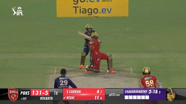 M53: KKR vs PBKS – Rishi Dhawan Six