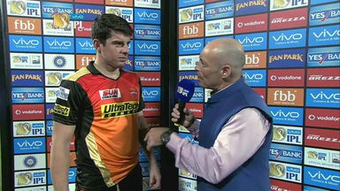 M1: SRH vs RCB – Moises Henriques Interview