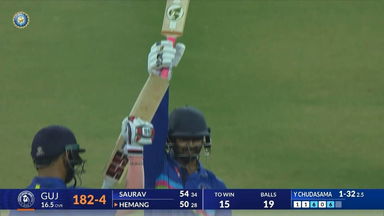 SMAT 2024, Gujarat vs Saurashtra: Match Highlights