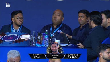 From INR 30L to INR 8.4 Crore! Uncapped all-rounder Auqib Dar goes to DC