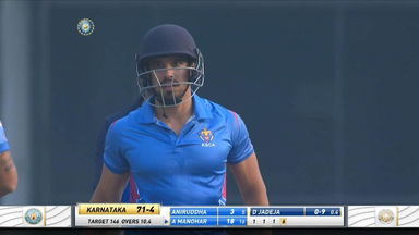 Abhinav Manohar's match-winning 70* (49)