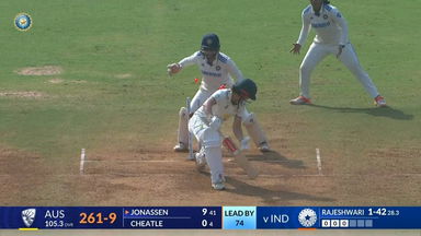 IND-W vs AUS-W 2023-24, 1st Test: Jess Jonassen Wicket