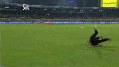 M17: SRH vs CSK –  Dwayne Smith Wicket