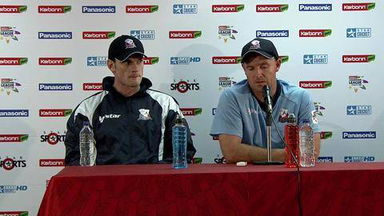 Q2: AUK vs SIA - Kyle Mills and Gareth Hopkins Press Conference