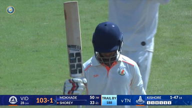 Ranji Trophy 2025-26, Tamil Nadu vs Vidarbha: Aman Mokhade sets the tone with composed 80(134)