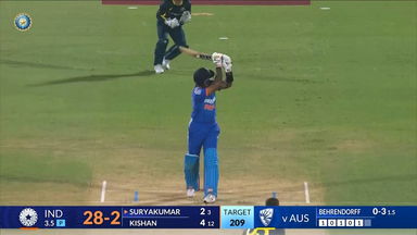 IND vs AUS 2023-24, 1ST T20I: Suryakumar Yadav Six