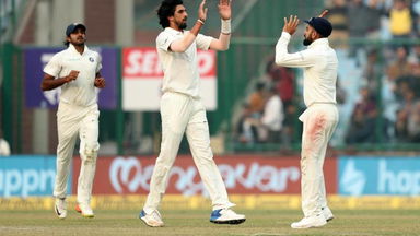 IND vs SL, 2017 - 3rd Test: Fall of wickets, SL 1st Innings