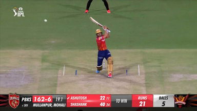M23: PBKS vs SRH – Ashutosh Sharma Six