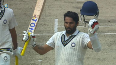 Ranji Trophy 2023/24, Uttarakhand vs Baroda: Kunal Chandela resurrects Uttarakhand's innings with solid 103(210)