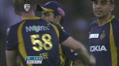 Match 29 DC vs KKR – Sharma's Wicket