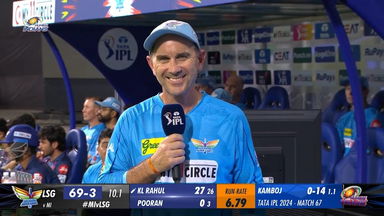 M67: MI vs LSG – Justin Langer Interview