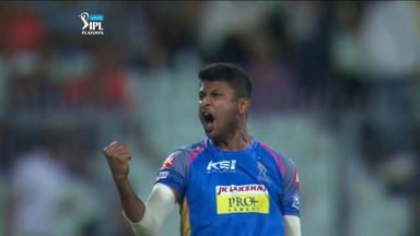 Gowtham gets him - perfect comeback