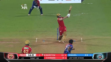 M64: PBKS vs DC – Jonny Bairstow Six