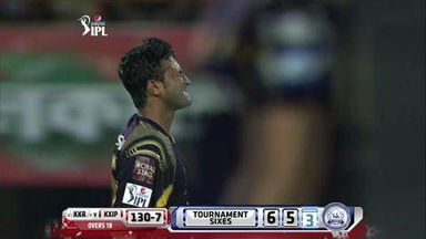 M57: KXIP vs KKR – Mitchell Johnson Six