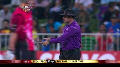 M18: MI vs SYD – Maddinson run out