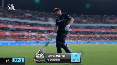 M37: PBKS vs GT – David Miller Wicket