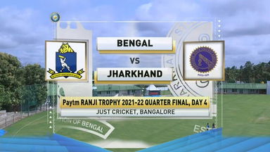 Ranji Trophy 2021-22, Bengal v Jharkhand, QF, Day 4: Match Highlights