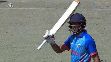 SMAT 2023: Ganesh Satish scores a valuable 52* for Tripura