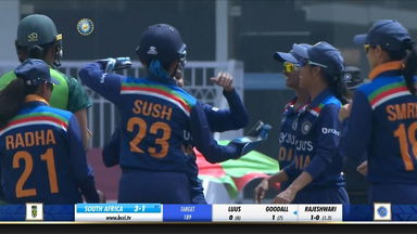 INDW vs SAW 2021, 5TH ODI: Fall of Wickets