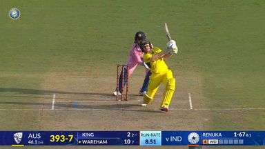 IND-W vs AUS-W 2025, 3rd ODI: Georgia Wareham Six