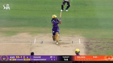 IPL 2026 M45: SRH vs KKR - Angkrish Raghuvanshi Six