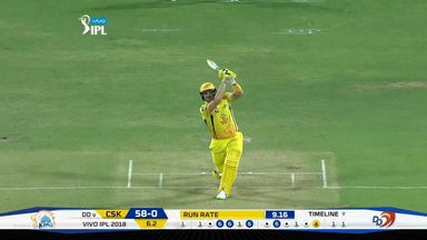M30: CSK vs DD – Shane Watson Six