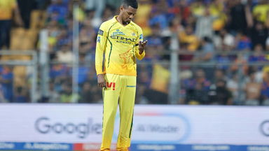 Come for the wicket, stay for Akeal's celebration!