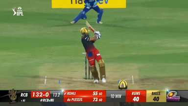 M05: RCB vs MI – Virat Kohli Six