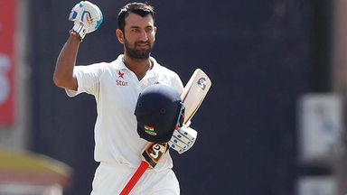 Relive Cheteshwar Pujara's epic double century in Ranchi