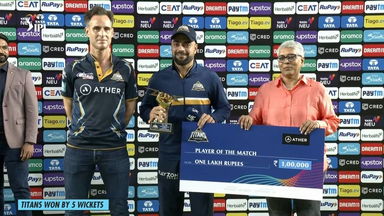 M01: GT vs CSK – Man of the Match – Rashid Khan