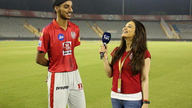 Preity Zinta quizzes Arshdeep on his dream debut