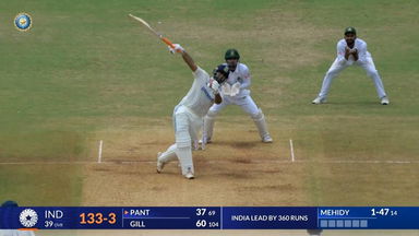 IND vs BAN 2024, 1ST Test: Rishabh Pant Six