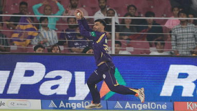Ball-magnet Rinku's slick fielding display