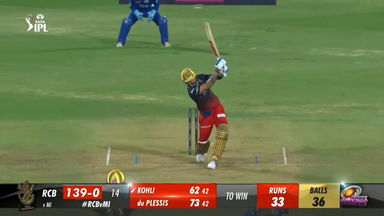 M05: RCB vs MI – Virat Kohli Six
