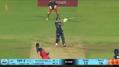 IPL 2025 M14: RCB vs GT - Jos Buttler Six