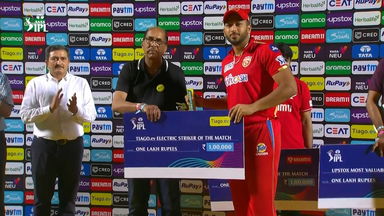 M66: PBKS vs RR – TIAGO.ev Electric Striker of the Match – Shahrukh Khan