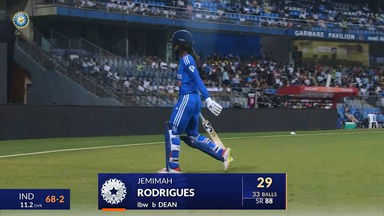 IND-W vs ENG-W 2023, 3RD T20I: Jemimah Rodrigues Wicket