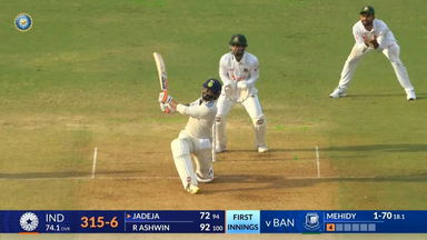 IND vs BAN 2024, 1ST Test: Ravindra Jadeja Six
