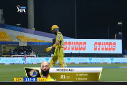 M47: RR vs CSK – Moeen Ali Wicket
