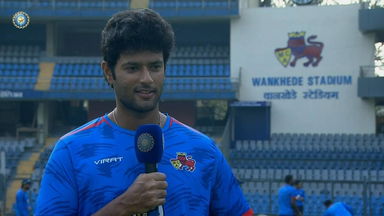 Ranji Trophy  2023/24, Mumbai vs Uttar Pradesh, Day 4: Shivam Dube Interview