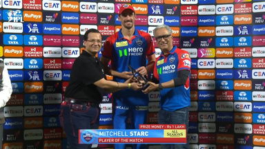 IPL 2025 M32: DC vs RR - Player of the Match - Mitchell Starc