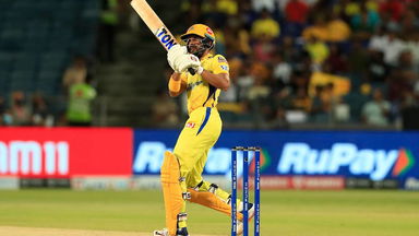 Ruturaj's nonchalant SIX to complete 1000 IPL run